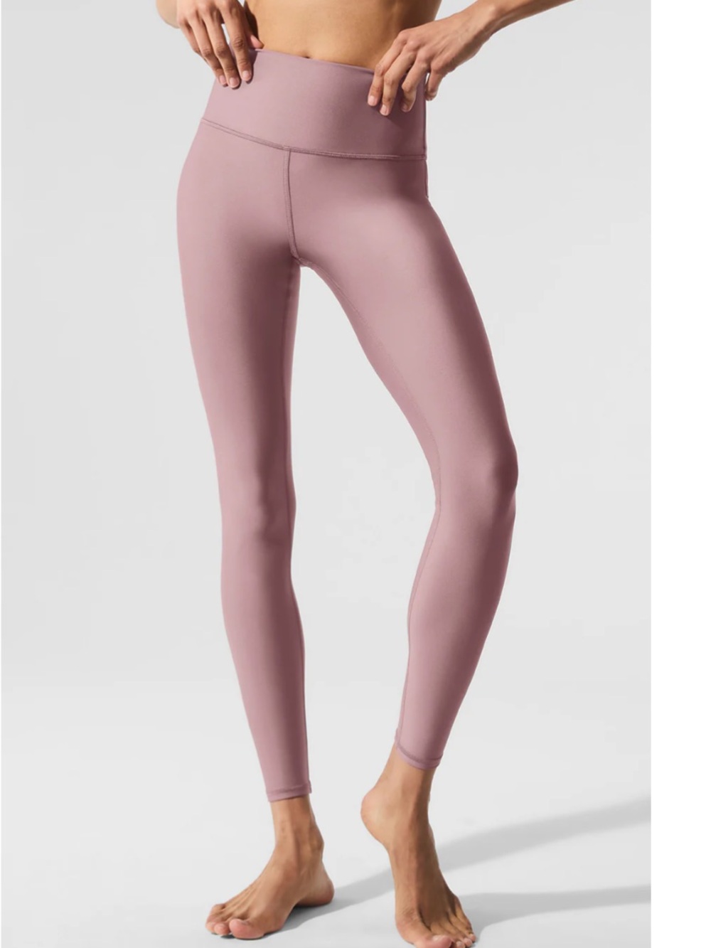 ALO Yoga 7/8 High-Waist Airlift Legging - Smoky Quartz size xs